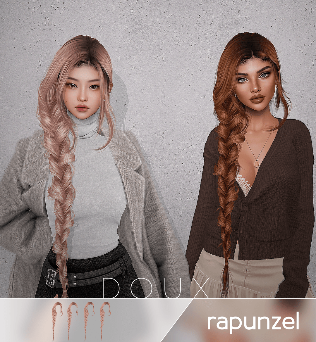 Прическа Rapunzel Hairstyle